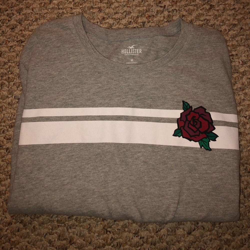 Gray Hollister Long Sleeve